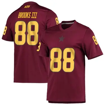 Men's Harold Brooks III Arizona State Sun Devils Adidas Replica Maroon AEROREADY Football Jersey