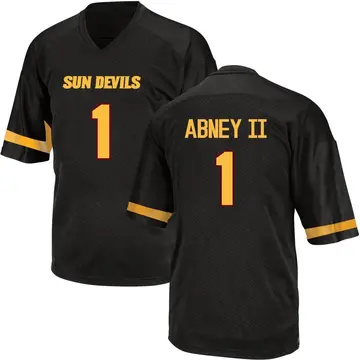 Men's Keith Abney II Arizona State Sun Devils Game Black Football College Jersey