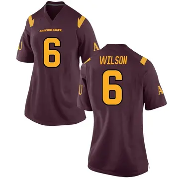 Women's Adrian Wilson Arizona State Sun Devils Nike Replica Maroon Football College Jersey
