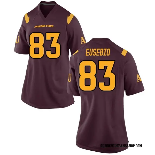 Women's Derek Eusebio Arizona State Sun Devils Nike Replica Maroon Football College Jersey