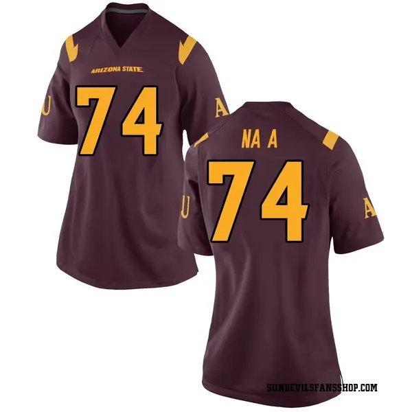 Women's Sean Na'a Arizona State Sun Devils Nike Game Maroon Football College Jersey