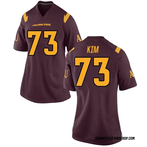 Women's Terrell Kim Arizona State Sun Devils Nike Game Maroon Football College Jersey
