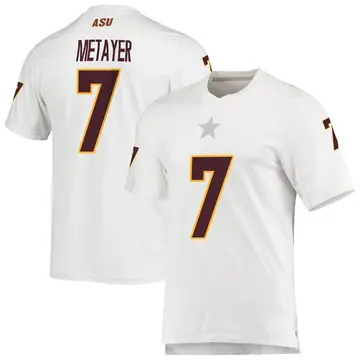Youth Chamon Metayer Arizona State Sun Devils Adidas Replica White AEROREADY Football Jersey