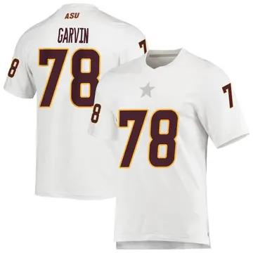 Youth Colby Garvin Arizona State Sun Devils Adidas Replica White AEROREADY Football Jersey