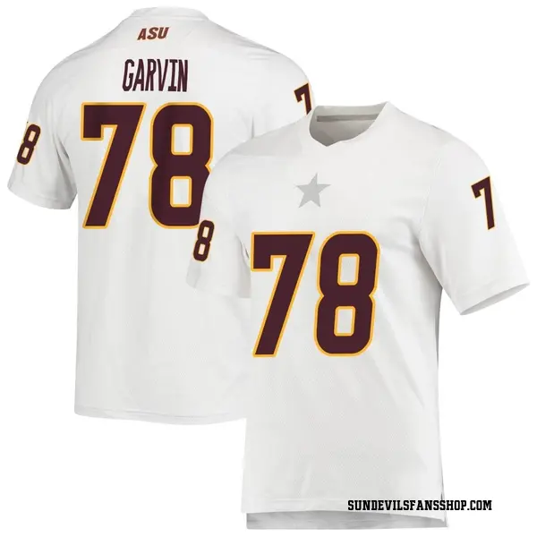 Youth Colby Garvin Arizona State Sun Devils Adidas Replica White AEROREADY Football Jersey