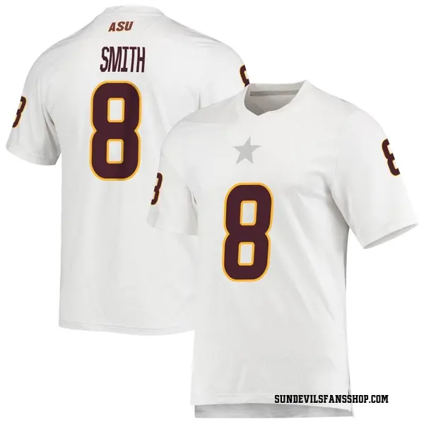 Youth Jake Smith Arizona State Sun Devils Adidas Replica White AEROREADY Football Jersey