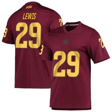 Youth Parker Lewis Arizona State Sun Devils Adidas Replica Maroon AEROREADY Football Jersey