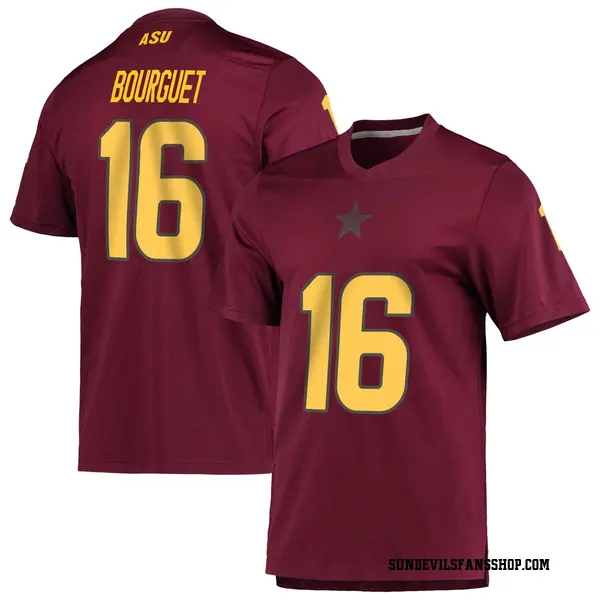 Youth Trenton Bourguet Arizona State Sun Devils Adidas Replica Maroon AEROREADY Football Jersey