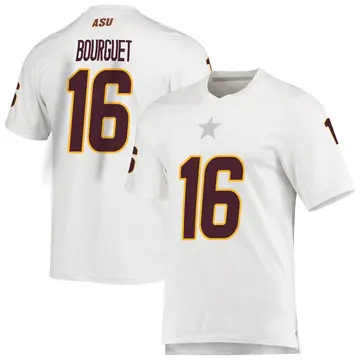 Youth Trenton Bourguet Arizona State Sun Devils Adidas Replica White AEROREADY Football Jersey