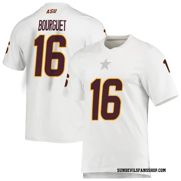 Youth Trenton Bourguet Arizona State Sun Devils Adidas Replica White AEROREADY Football Jersey