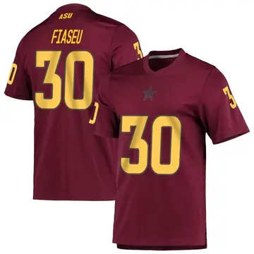 Youth Zyrus Fiaseu Arizona State Sun Devils Adidas Replica Maroon AEROREADY Football Jersey